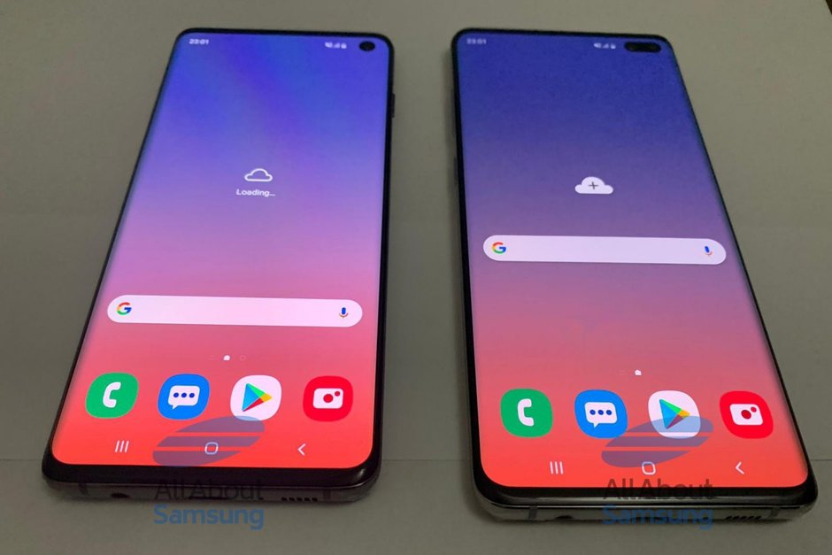 New, live images of Samsung Galaxy S10 and Galaxy S10 Plus 