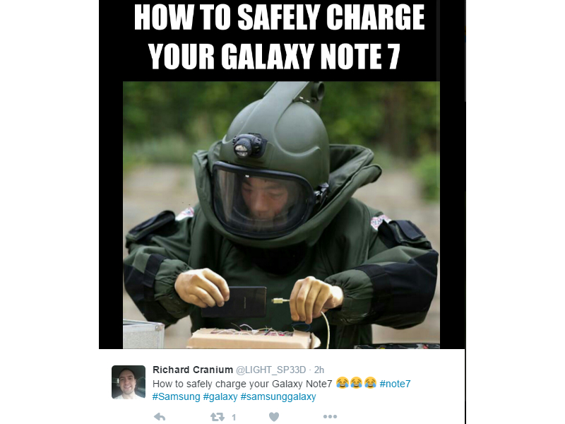 Galaxy Note 7 - haste makes waste.