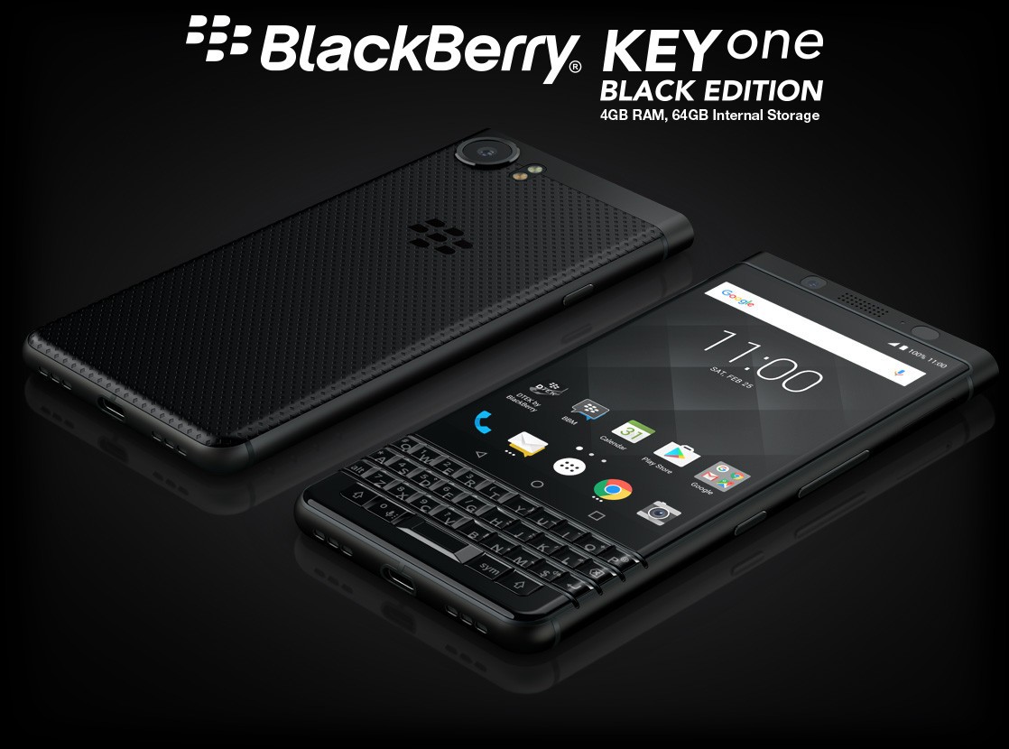 BlackBerry KEYone Black Edition now available in Blueshop and CDW Canada