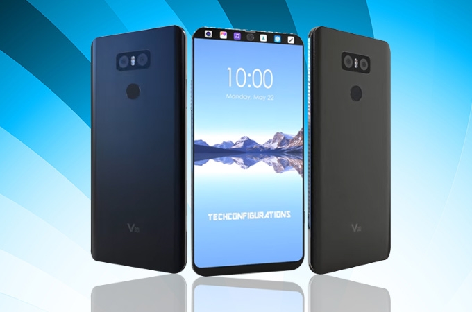 New rumours about LG V30. Glass body, wireless charge