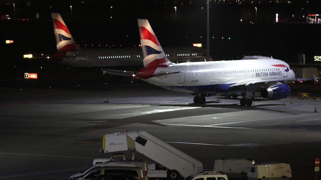 Flights from Heathrow have been temporarily called off due to a drone