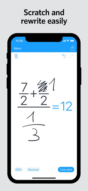 MyScript Calculator 2 - wonderful calculator app available for free