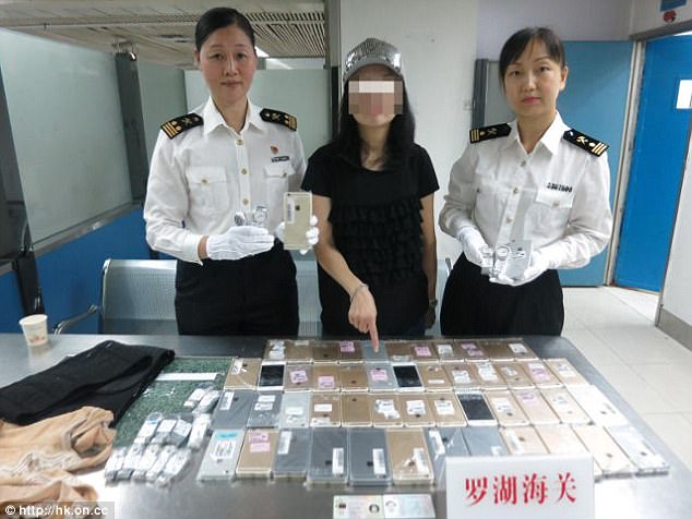 How a Chinese woman tried to smuggle over a hundred iPhones