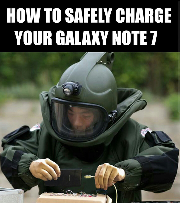 Another Galaxy Note 7 blew up, but this time in a thief's pocket Another Galaxy Note 7 blew up, but this time in a thief's pocket