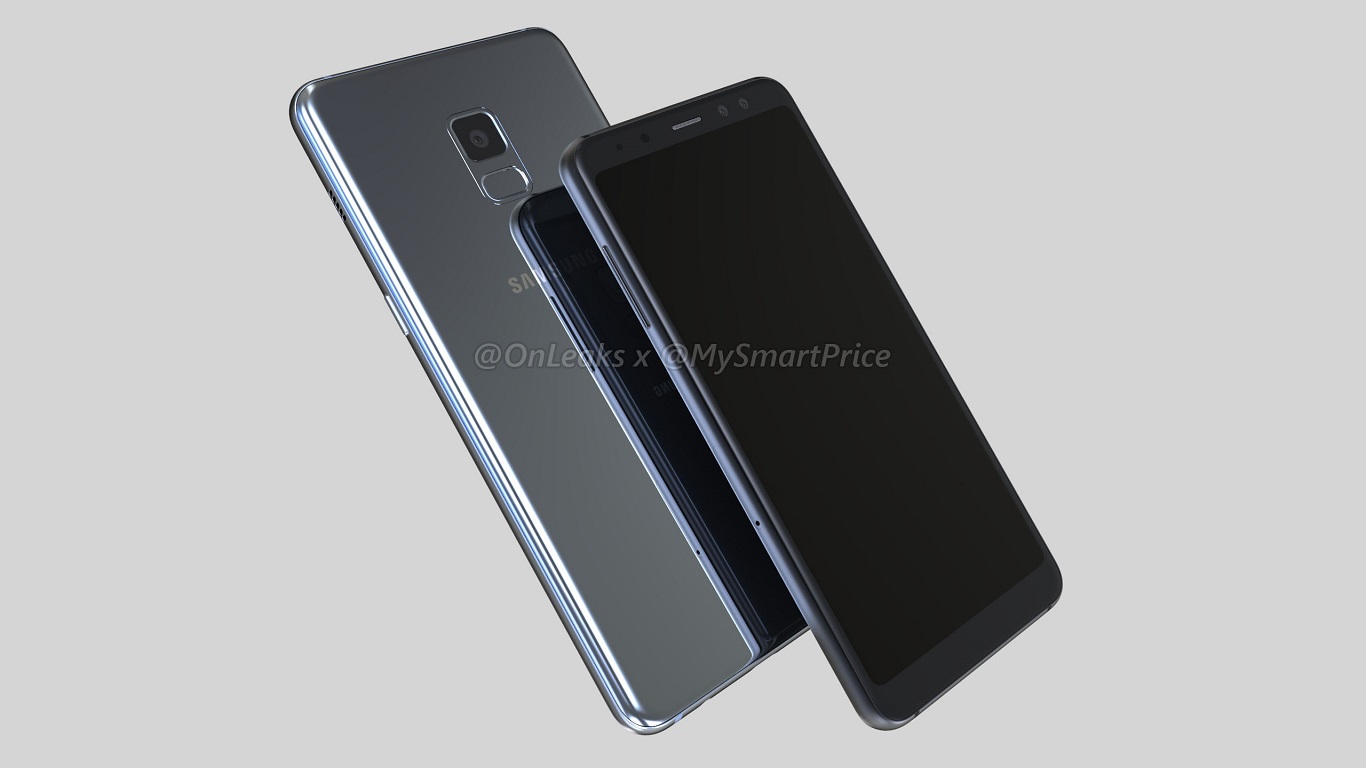 Surfaced renders of Samsung Galaxy A5 (2018) And A7 (2018) 