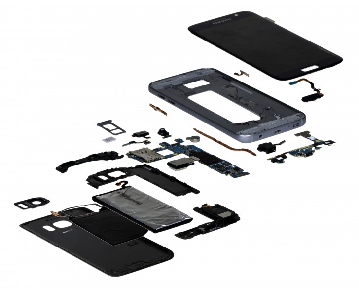 Materiales del Samsung Galaxy S7 calculados a $ 255