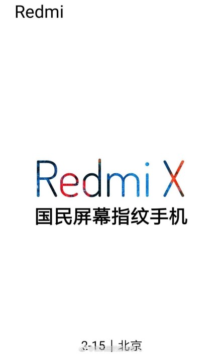 Redmi X, budget phone with fingerprint scanner