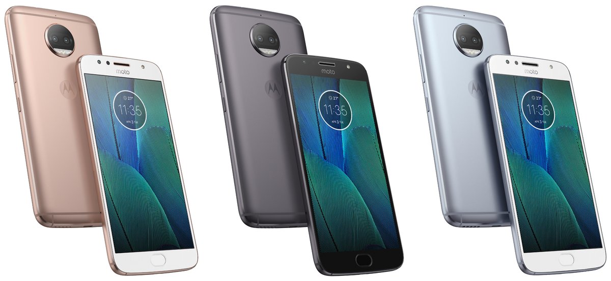 Render of three colour variants of Moto G5S Plus leaked