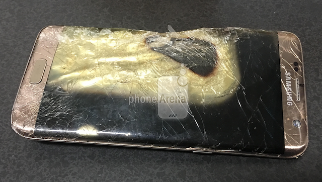 Samsung Galaxy S7 Edge caught fire - oh no, yet another one. How tragic