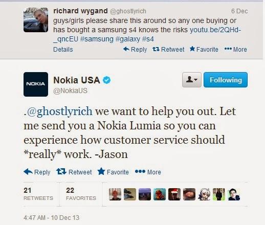 Se rompi Galaxy S4, Nokia quiere salvarlo