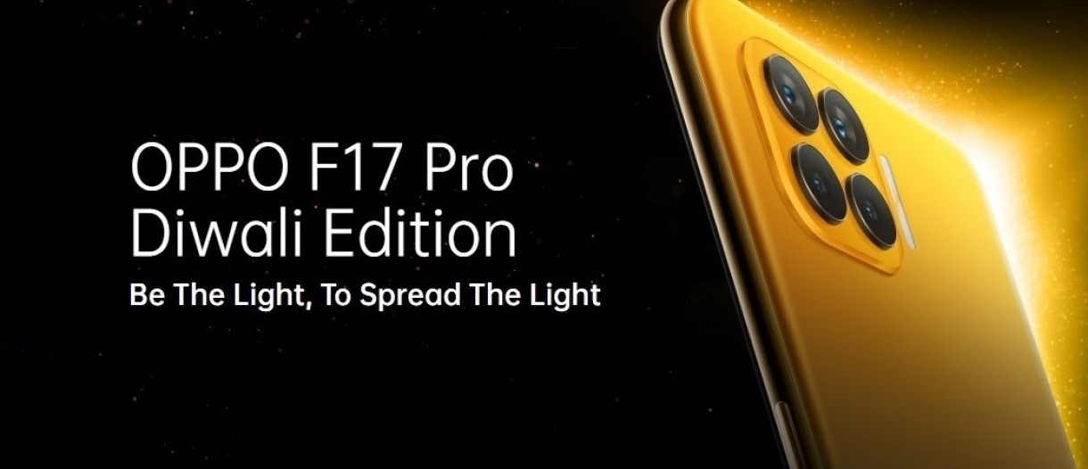 Oppo F17 Pro Diwali Edition is out in India. Specs, price