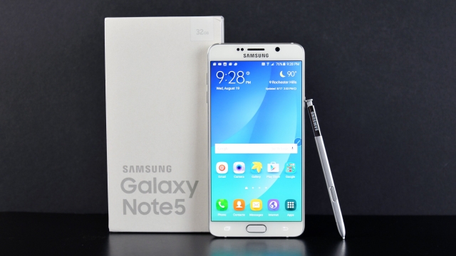 New version of Samsung Galaxy Note 5