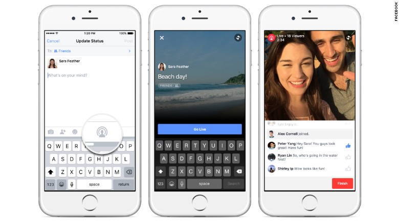 New features in the Facebook app for iPhone users