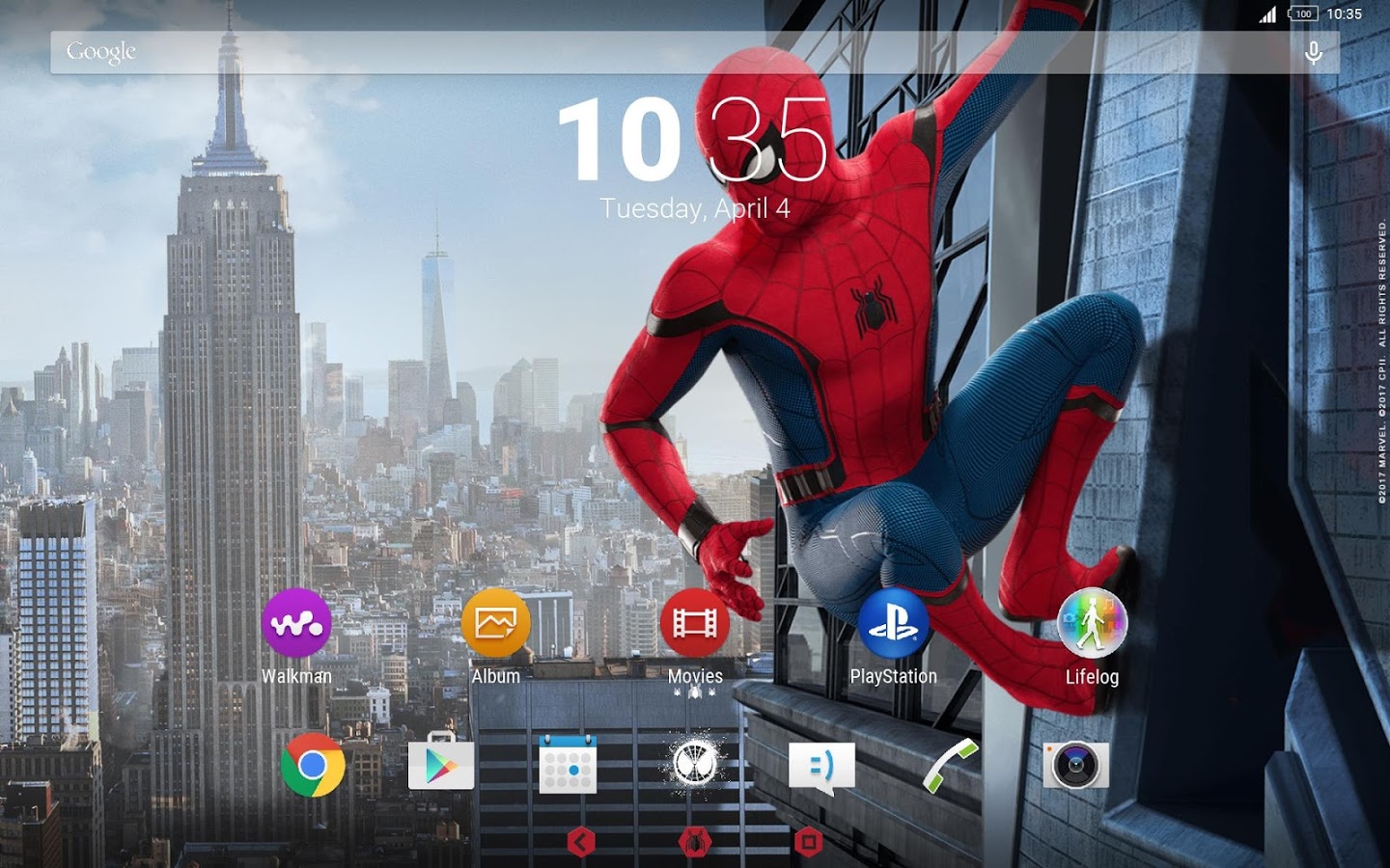 Sony releases Spider-Man: Homecoming theme for Xperia