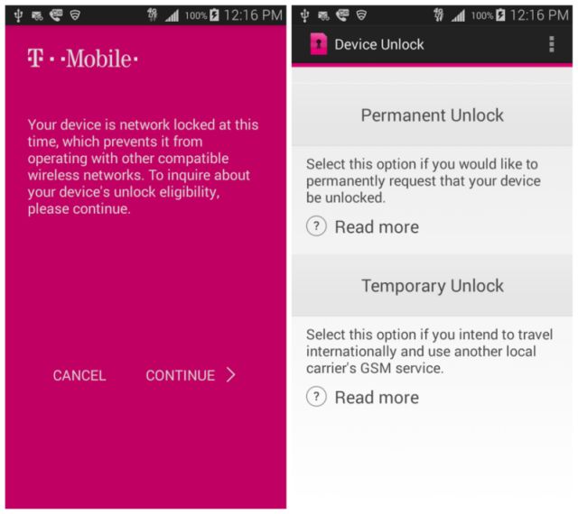 t mobile unlock carrier lock