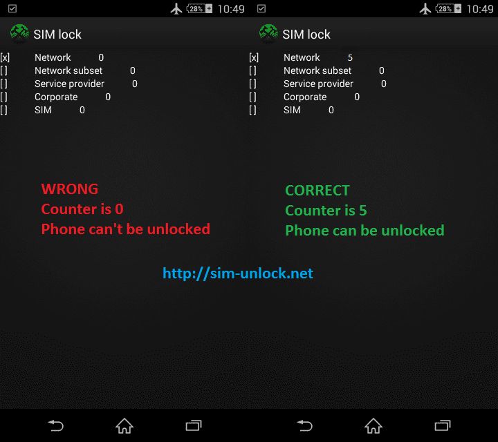 How to unlock Sony Xperia XZ2 | sim-unlock.net