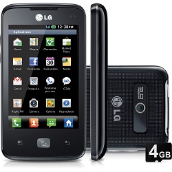 Unlocking by code LG E510 Optimus Hub