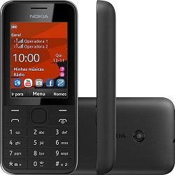 Unlocking by code Nokia 208